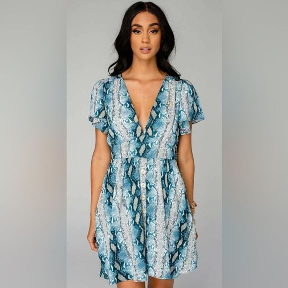 Buddy Love Dresses & Skirts - NWT Buddy Love Alba Aquamarine Dress